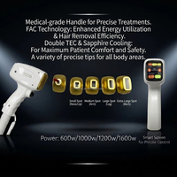 Épilateur laser à diode professionnel ICE SKIN COOL HAIR REMOVAL Titanium Pro 2026 à 4 longueurs d'onde