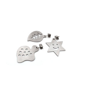 <span class=keywords><strong>Poids</strong></span> et pinces de table en acier inoxydable durables à motifs animaux, 8 styles créatifs, <span class=keywords><strong>pour</strong></span> la maison, les mariages, les fêtes, le camping et l'extérieur - Product Image 2