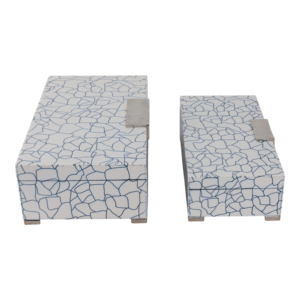 Scatola Decorativa con Motivo Costiero, Organizzatore per Gioielli, Contenitore per Ricordi, Decorazione per Casa e Soggiorno - Product Image 3