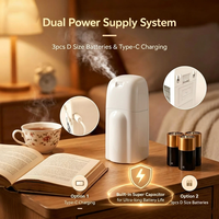 Diffuseur d'arômes intelligent sans eau, fonctionnant sur batterie, machine à parfum d'huiles essentielles intelligente pour la maison, la salle de bain, l'hôtel, logo personnalisé OEM