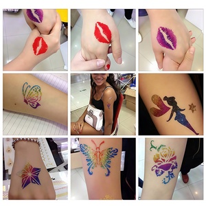 Pegamento de brillo corporal resistente al agua no tóxico seguro para la piel fórmula profesional para pieles sensibles y arte para niños - Product Image 2