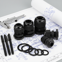 IP68 Étanche PG7 PG9 PG11 Nylon Cabl Joints Anti-Tension Flex Spirale Cable Glands