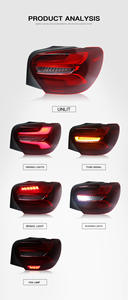 مجموعة تحديث الضوء الخلفي لبنز من الفئة wDightnight 176-شعل جديد مسح ضوئي LED يعمل بتأثير إضاءة متدفقة - Product Image 5