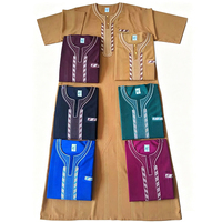 Vestes de sport brodées style marocain islamique personnalisées en gros CCY pour hommes, leggings à jambes larges, costumes africains, maillots
