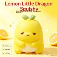 Bestseller Border - Jouet anti-stress ultra-doux en TPR, pâte à modeler à récupération lente, petit dragon Toylemon, 14+