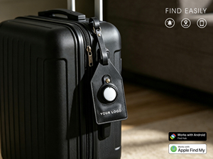Traceur intelligent pour animaux de compagnie, étiquette de bagage, localisateur de clés en cuir pour iOS Apple MFI et Google, double certification - Product Image 1