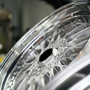 Jantes forgées Super <span class=keywords><strong>RS</strong></span> à déport profond 17 18 19 pouces, 2 pièces, 5x120 5x112 5x1143 4x100 pour <span class=keywords><strong>Mercedes</strong></span> Benz BMW M2 F30 M3 E90 G87 - Product Image 6