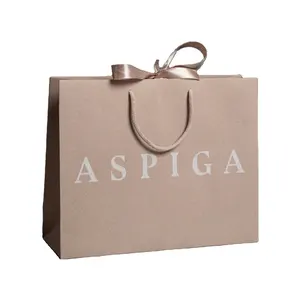 Printed Paper Bag Top Quality Free Sample Hot Sale Customized Personalized Tote Bags Printing Gift Bags Packaging