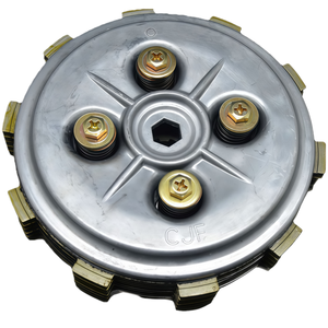 Conjunto de Embrague de Motocicleta de Alta Calidad con 6 Discos de Fricción y 4 Postes para Yamaha DT125, Piezas de Repuesto para Yamaha <span class=keywords><strong>DT</strong></span> <span class=keywords><strong>125</strong></span> - Product Image 1