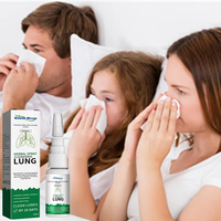 Semprotan Herbal Pembersih Paru-paru OEM South Moon 20ml, Meningkatkan Pernapasan, Menghilangkan Hidung Tersumbat, Membersihkan Paru-paru, Detoksifikasi