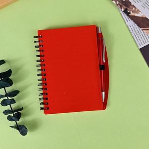 Libreta Espiral A5 de Cuero Promocional con Logotipo Personalizado y Bolígrafo - Organizador Portátil - Product Image 5