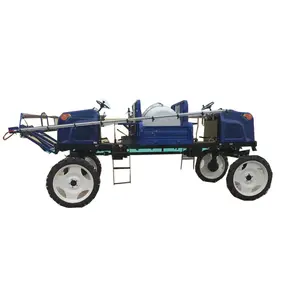 Pesticide truck four-wheeled ride-on self-propelled rice wheat paddy field dry land sprayer machine