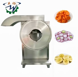 Commerciële groentehakker-snijmachine voor bananenchips en cassaveverwerking, elektrische motor, hoge efficiëntie, roestvrij staal - Product Image 1