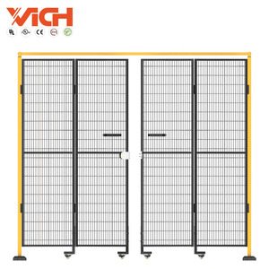 Paneles de Valla de Seguridad Temporales para Eventos - Barrera de Acero Portátil, Fácil Instalación, Dimensiones Personalizables, Recubrimiento en Polvo con Protección UV - Product Image 1