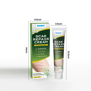 Crème de traitement des cicatrices à la camomille avancée, cliniquement testée pour les marques de brûlures, les cicatrices d'accidents, favorise la régénération - Product Image 6