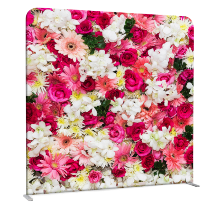 Custom Double-sided Photo Square Tension Backdrop