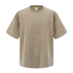 T-shirt vintage délavé à l'acide, épaules tombantes, pour femme, taille XL, noir, coton, vêtement décontracté - Product Image 4