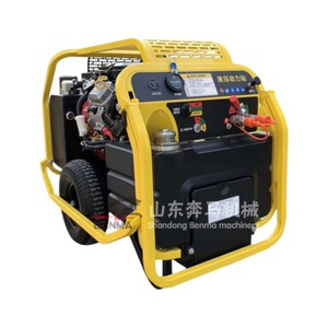Unidad de Potencia Hidráulica Móvil de 18 Hp con Estación de Bombeo de Aguas Residuales de 4 Pulgadas para Uso en Construcción - Product Image 4