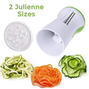 Heavy Duty Spiralizer <b>Vegetable</b> <b>Slicer</b> <b>Vegetable</b> Spiral <b>Slicer</b> Cutter Zucchini Pasta Noodle Spaghetti Maker - Product Image 3