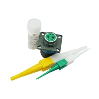 Connecteur D38999/20WC26PN, connecteur D38999, boîtier haute densité taille 25 pour équipement d'imagerie médicale, connecteurs D38999