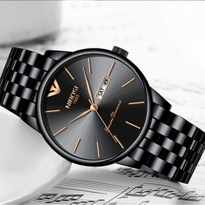 NIBOSI 2332 Men <b>Watches</b> Analog Quartz Stainless Steel Military <b>Watches</b> for Top Brand Luxury Waterproof Date Wrist <b>Watch</b> Reloj - Product Image 3