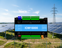 Module d'E/S à distance Sunfull IOM16800 Modbus RTU, 16 entrées numériques, 8 sorties numériques, RS485, sortie relais 220V 5A pour l'automatisation