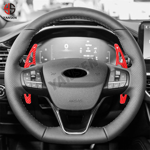 2 Piezas de Extensiones de Palanca de Cambios para Volante de ABS, Accesorios Interiores para <span class=keywords><strong>Ford</strong></span> Focus, Escape, <span class=keywords><strong>Kuga</strong></span> 2016-2020, EVOS <span class=keywords><strong>2022</strong></span> - Product Image 4