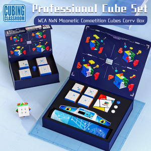 MOYU MFJS MeiLong Cubes magnétiques professionnels Meilong WCA 2345 <span class=keywords><strong>Cube</strong></span> magnétique Puzzle en plastique <span class=keywords><strong>Cube</strong></span> de vitesse magique Jouets - Product Image 2
