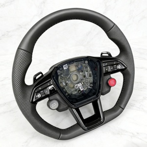 Venta Directa de Fábrica: Volante Deportivo de Cuero para Audi A3 <span class=keywords><strong>A6</strong></span> A7 A4L A5 A6L A7L Q3 Q5 Q7 A8 B8 C8 R8 TT, Venta al por Mayor y al Detal - Product Image 3