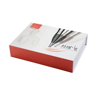 Cajas de Papel Plegables Lisas, Cajas de Embalaje para Bolígrafos de Acupuntura y Masaje con Estimulador Electrónico Láser - Product Image 6