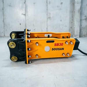 SB30 Top Type Hydraulic Chisel Breaker Hammer New Condition Construction Machinery Main Body Core Components for 2.5-4.5 Ton - Product Image 1