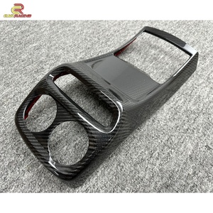 Cubierta de Ventilación Trasera Interior de Fibra de Carbono Seca para Mercedes Benz Clase G W464 G500 G63 G580 2019-2024, Accesorios para Auto - Product Image 4