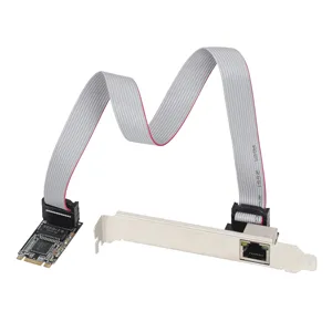 Carte serveur PCIe M.2 B-Key M-key, adaptateur Ethernet Gigabit M.2 vers PCIe, répartiteur LAN en stock - Product Image 2