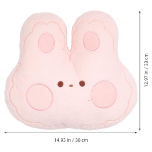 Adorable tête de lapin de dessin animé rose à oreilles de piqûre Coussin Jouet Voiture <span class=keywords><strong>Lit</strong></span> Câlin Coton Stuff Peluche Lapin Lapin Coussin - Product Image 3