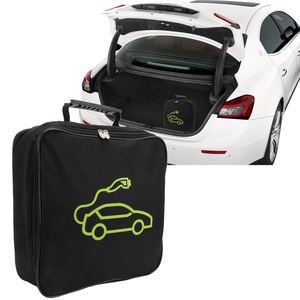 Bolsa de transporte EV impermeable ignífugo cables de carga enchufes bolsa de almacenamiento <span class=keywords><strong>para</strong></span> coche autocaravana <span class=keywords><strong>ATV</strong></span> maletero - Product Image 5