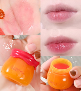 Masque et <span class=keywords><strong>Baume</strong></span> à Lèvres Soin Vente en Gros, Naturel Bio Repulpant Hydratant Nourrissant Jour et <span class=keywords><strong>Nuit</strong></span> Goût Fruit Avec Brosse - Product Image 2