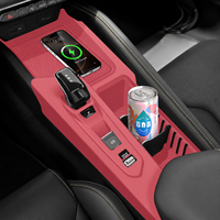 Accessoires de décoration intérieure pour Geely Coolray, tapis en silicone pour console centrale, accessoire intérieur avec charge sans fil