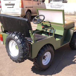 Go-Kart QIQU Retro con Diseño Todoterreno, 30 km/h, Frenos de Disco Hidráulicos de 3 Velocidades, Luces y Música, Motor Diferencial y Marco de Acero para Dos Asientos - Product Image 2