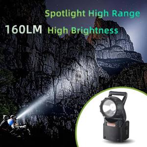 Lampe LED rechargeable 3W avec batterie au plomb-Éclairage d'urgence durable pour les chantiers <span class=keywords><strong>de</strong></span> construction et les ateliers - Product Image 4