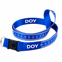 Lanière de cou scolaire personnalisée avec logo pour promotion, en polyester, fabrication sur mesure