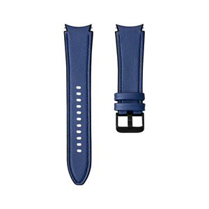 Bracelets de montre en cuir véritable incurvés intelligents, design de créateurs, 20 mm 22 mm, luxe pour <span class=keywords><strong>Samsung</strong></span> <span class=keywords><strong>Galaxy</strong></span> <span class=keywords><strong>Watch</strong></span> 4 42 mm 46 mm - Product Image 6
