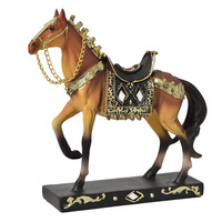 Nouvelle Sculpture Personnalisée en Résine Époxy Steed Américain, Art Populaire Transfrontalier, Ornement, Cadeau de Fêtes, Décoration pour Salon, Entrée, Télévision