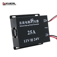 Transformateur d'alimentation amplificateur à vente chaude du fabricant, convertisseur CC 12V vers 24V 25A, convertisseur élévateur pour voiture
