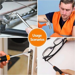 Juego de combinación de herramientas de mano mecánicas con llave de 6-24mm profesional, 14 Uds., juego de caja de herramientas de reparación de automóviles Automotrices - Product Image 5