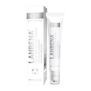 Etiqueta privada, 15ml, crema vegana para ojos, bola rodante, círculo oscuro, suero de retinol blanqueador antiarrugas, elimina las bolsas debajo de los ojos - Product Image 4