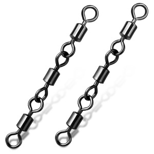 Vente en gros 14 # -2/0 #   Émerillons de <span class=keywords><strong>pêche</strong></span> sûrs <span class=keywords><strong>à</strong></span> trois articulations en acier inoxydable, accessoires de <span class=keywords><strong>pêche</strong></span> <span class=keywords><strong>pour</strong></span> la <span class=keywords><strong>pêche</strong></span> <span class=keywords><strong>à</strong></span> la carpe - Product Image 1