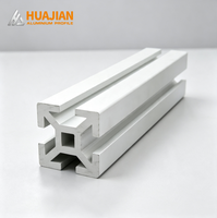 Profil Rangka T-Slot Aluminium Alloy Seri 6000 4040/4080 Anodized untuk Konstruksi Meja Kerja Industri dengan Fitur Heat Sink