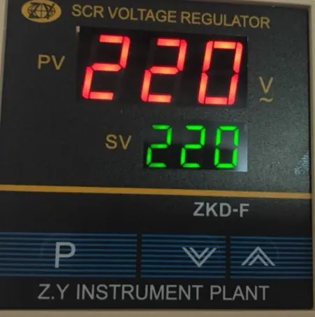 ZY semi máquina automática de sopro forno aquecedor regulador de Tensão SCR