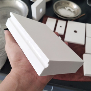 Zhongci Céramique Fabricant Chine Usine 92% Doublure Céramique Conseil Broyeur À Boulets Alumine Brique Alumine Doublure Plaque - Product Image 2