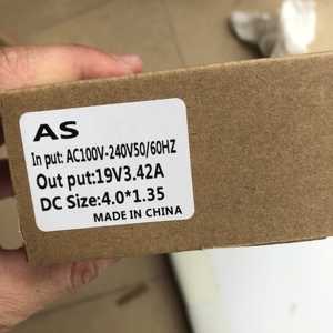 อะแดปเตอร์โน้ตบุ๊ค OEM 65W 19V 3.42A สำหรับ Asus 4.0*1.35 - Product Image 6
